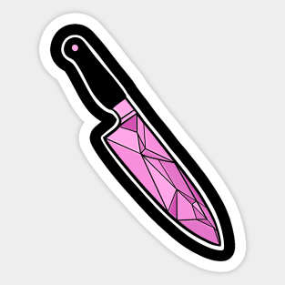 Crystal Knife Sticker